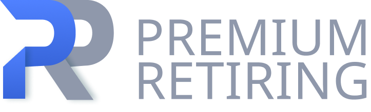 Premium retiring logo